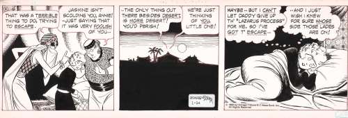Leonard Starr | On Stage Daily Strip Art - 1/24/1980 | Anthony’s Comic Book Art