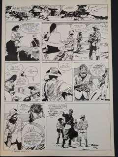 Micheluzzi, Attilio - 1 Original page - Il Sergente Gandhi - 1983 | Catawiki