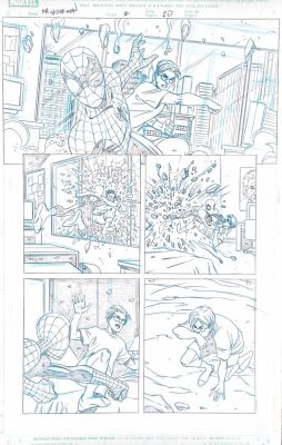 Mike Norton | Mike Norton -  Marvel Adventures Spider-Man- Issue 12 Page 20 | Panel Punk Comics Originals