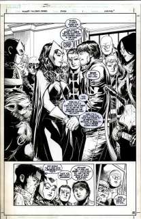 Jim Cheung | AVENGERS:CHILDREN’S CRUSADE #7 p01 Original Art | Jim Cheung