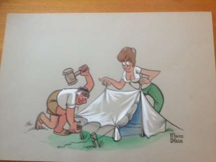 Sleen, Marc | 3x Original illustration | Catawiki