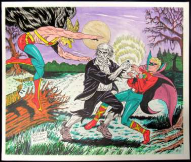 Sheldon Moldoff - SHELDON MOLDOFF ORIGINAL ART #0 Painting | ComicConnect