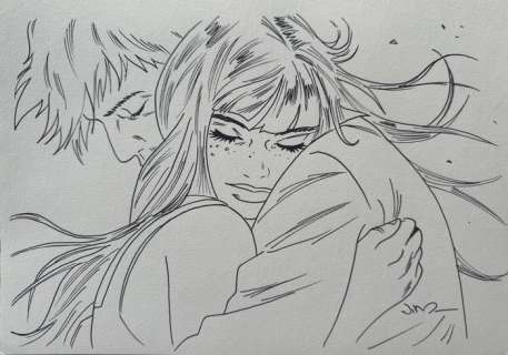 Jim - 1 Original drawing - Une Nuit à Rome | Catawiki