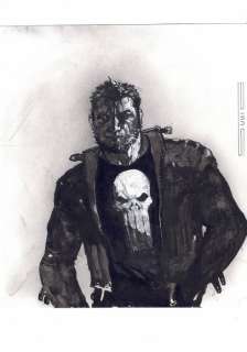 Subic, Stevan - 1 Original drawing - The Punisher - 2023 | Catawiki