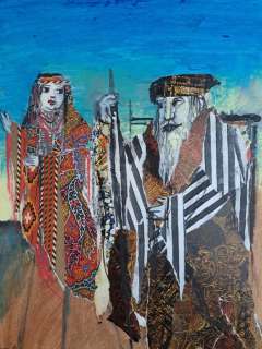 Luzzati, Emanuele - 1 Original colour drawing - La Guerra dei Figli della Luce - 1961 | Catawiki