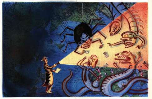 Peter Kuper | "Journalist" Original | Peter Kuper