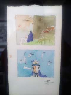 Pellejero, Ruben | original watercolor  - Corto Maltese | Catawiki