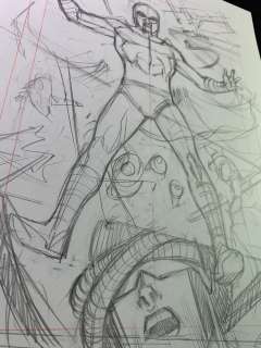 Bernard Chang | JEAN GREY #1 page 08 original art (unfinished A) | Bernard Chang