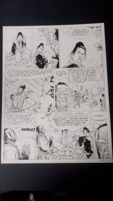Michetz, Marc - 1 Original page - Kogaratsu - 0 De Brug Naar Nergens - 1990 | Catawiki