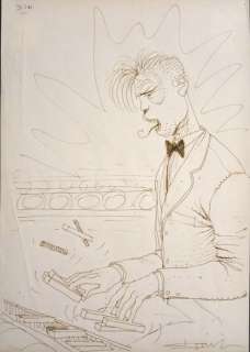 Bilal, Enki - 1 Original drawing - Exterminateur 17 - Le Pianiste | Catawiki