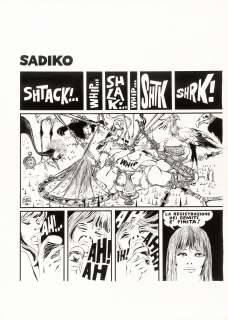 Crepax Guido - "Sadiko", 1968 | Urania Casa d’Aste