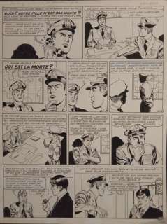 Piroton, Arthur - 1 Original page - Jess Long T18 - L’inconnu de Montréal - 1993 | Catawiki