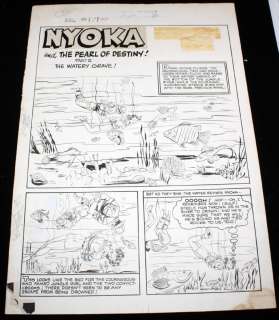 Unknown Artist? - Nyoka the Jungle Girl #46 P.42 - Pearl of Destiny Part 1 Title Page - La - 1950