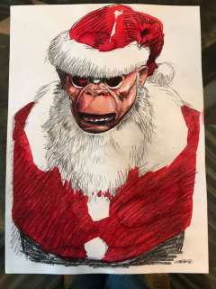 Liberatore, Tanino - Original colour drawing - Ranxerox - Christmas | Catawiki