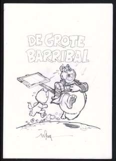 Raymakers, Wil - 1 Original preliminary drawing - Bommel en Tom Poes - De Grote Barribal - 2012 | Catawiki