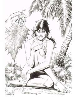 Romero, Enrique Badia | Original cover  - Modesty (Miranda) Blaise  - (2012) | Catawiki