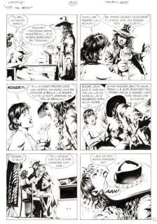 Dotti, Maurizio - 5 Original page - Dampyr #15 - "Nato nella palude" - 2001 | Catawiki