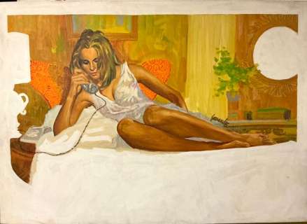 Fernández, Fernando - 1 Original cover - Romance Cover book - 1974 | Catawiki