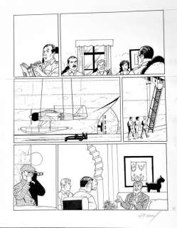 Renaud - 1 Original page - Harry Dickson T13 - L’Or de Malacca - 2018 | Catawiki