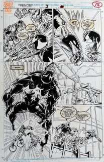 Mark Bagley Al Milgrom Sam de La Rosa - Venom: Lethal Protector #3 Pg 15 (Marvel, 1993)