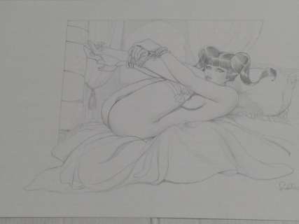 Frollo, Leone - 1 Original drawing - Biancaneve | Catawiki