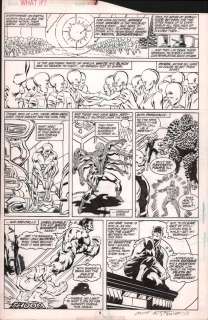 Mike Gustovich, Ron Wilson - What If...? #1 P.9 - Second Series - 8-Armed Spidey - 1989 - Signed