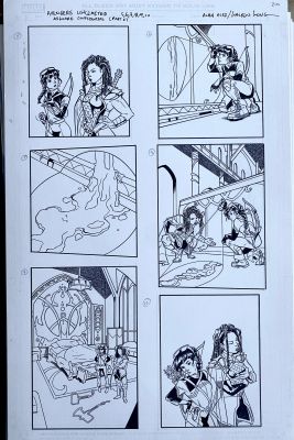 Alba Glez, Walden Wong | Avengers Unlimited Asguard Confidential (part I) panels 5-10 | Walden Wong