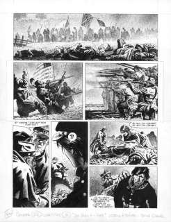 Steve Cuzor - Planche originale n°044 - Le combat d‘Henry Fleming