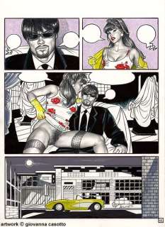 Casotto, Giovanna | Original page (p.11)  - Dancing with the Death  - (2000) | Catawiki