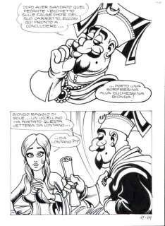 Magnus - 1 Original page - La Compagnia della Forca #17 - "I Due Genii Siamesi" - 1978 | Catawiki