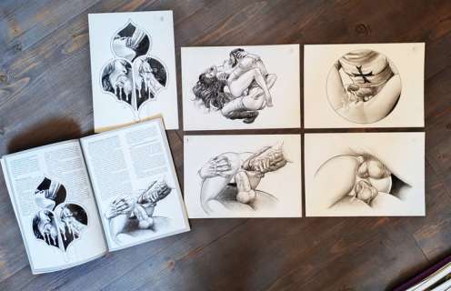 Kovacq - 5 Original drawing - La révélation de Yasmina - (années 2000) | Catawiki