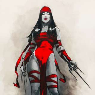 Jula, Andrea - 1 Original colour drawing - Elektra | Catawiki