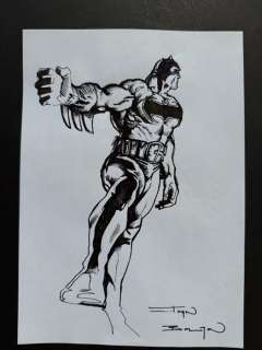 John Bolton - 1 Original drawing - Batman - Manbat | Catawiki