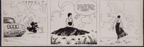 Manara, Milo - 1 Original strip - Giuseppe Bergman T2 - Jour de colère - 1983 | Catawiki