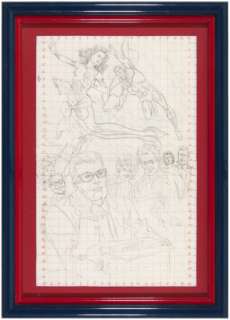 SUPERMAN ORIGINAL WAYNE BORING SPECIALTY ART PAIR. | Hake’s