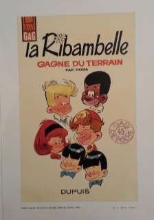 Marchand, Bruno | Original Drawing â€œLa Ribambelleâ€ - Tribute to Roba - (2005) | Catawiki