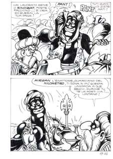 Magnus - 1 Original page - La Compagnia della Forca #17 - "I Due Genii Siamesi" - 1978 | Catawiki