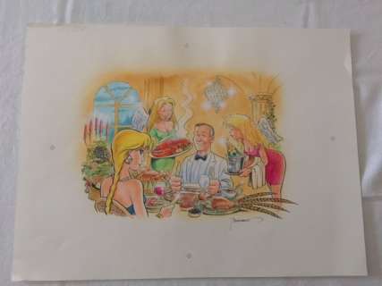 Bosschaert, Jan | Original illustration in colour  - (1998) | Catawiki