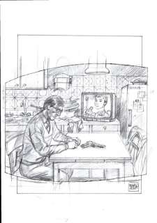 Soldi, Marco - 1 Original preliminary drawing - Julia #127 - "L’assurda storia di Stanley Bubbles" - 2009 | Catawiki