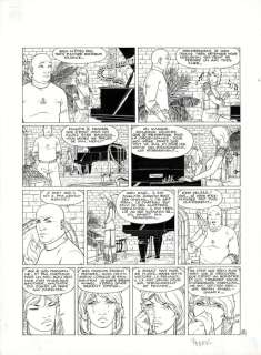 Ferry - 1 Original page - Ian Kalédine T6 - Le Couteau de braise - 1986 | Catawiki
