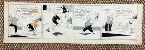George McManus - 1 Original page - Comic strip - 1952 | Catawiki