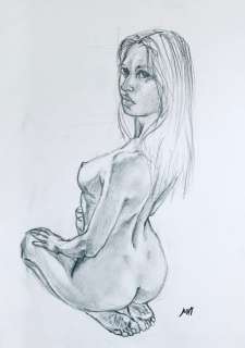 Jula, Andrea - 1 Original colour drawing - C. | Catawiki