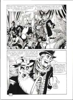 Piffarerio, Paolo - 2 Original page - Alan Ford #85 - "Alta finanza" - 1980 | Catawiki