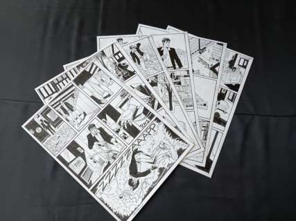 Montanari - 6 Original page - Dylan Dog - Quando il mostro è in vacanza | Catawiki