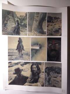 Le Hénanff, Fabrice - 1 Colour pencil drawing - Lawmen 1 page 48 - 2023 | Catawiki