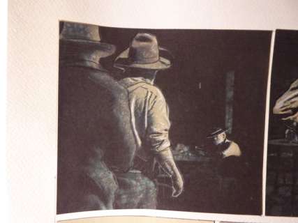 Le Hénanff, Fabrice - 1 Colour pencil drawing - Lawmen 1 page 52 - 2023 | Catawiki