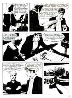 Roi, Corrado - 2 Original page - Dylan Dog #259 - "Da una lontana galassia" - 2008 | Catawiki