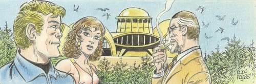 Paape | Luc Orient, illustration Ã  l’encre de Chine et… | Millon