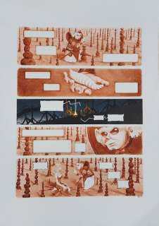 Turf - 1 Original colour page - La Nef des fous T6 - Le chemin énigmatique - 2007 | Catawiki