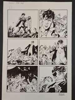 Saudelli, Baraldi - 1 Original page - Dylan Dog: Baba Yaga - 2016 | Catawiki